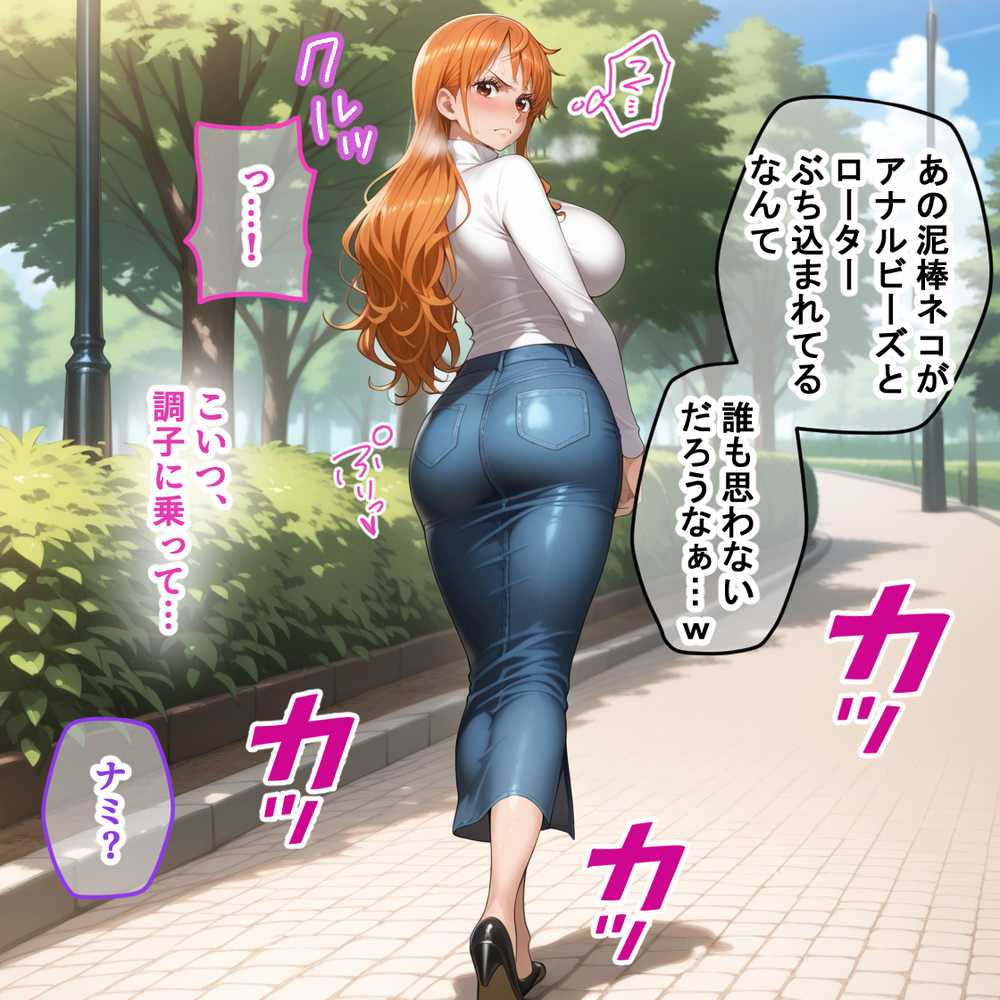 蓮の花が咲くまで 前編 ワンピース ナミ&ロビン編【ロータスアーク】 (p20)