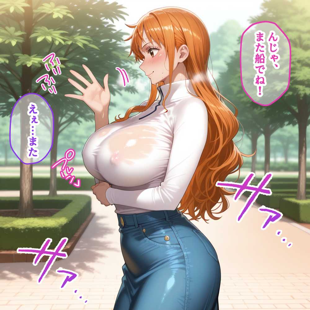 蓮の花が咲くまで 前編 ワンピース ナミ&ロビン編【ロータスアーク】 (p24)