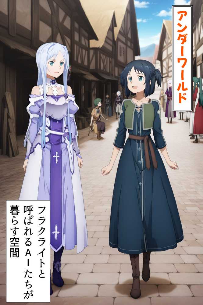 NPCには何してもOK?神スキルで種付けオンライン【桃色甘味料】 (p1)