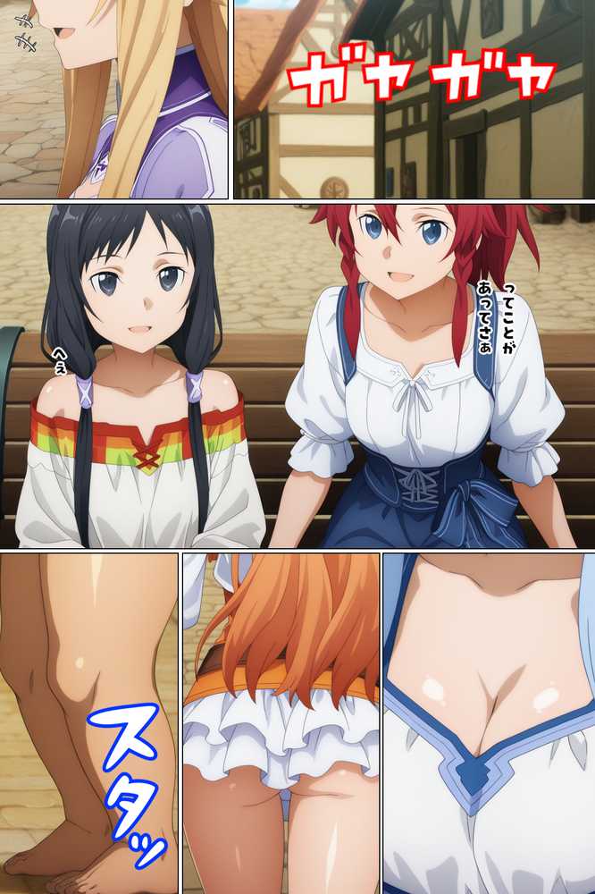 NPCには何してもOK?神スキルで種付けオンライン【桃色甘味料】 (p5)