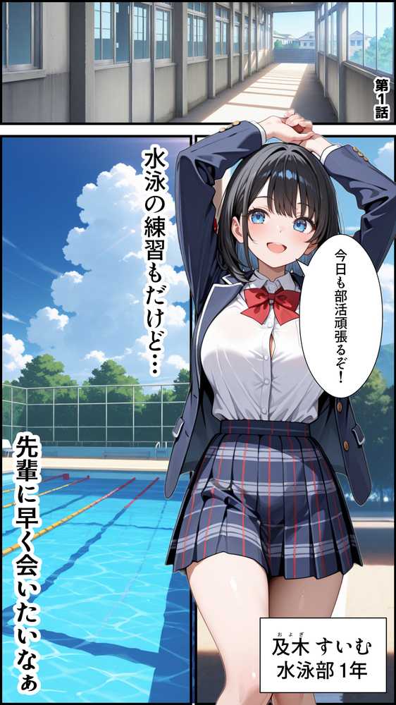 俺の天使が堕ちるまで〜清楚な水泳部の後輩、寝取られてビッチギャルに堕ちる〜【かにたま堂】 (p12)