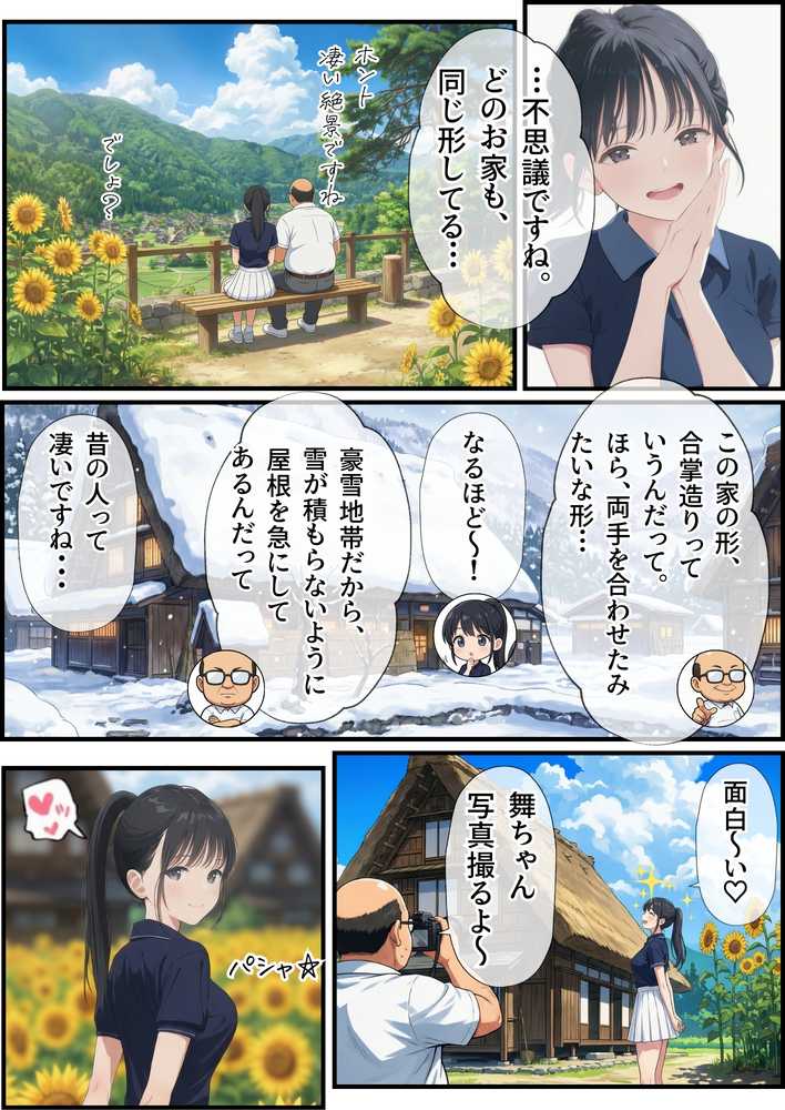 【義阜編】おじさん、私を旅に連れてって【竿役が種付けおじさんじゃないとヌケないんだが・・・】 (p15)
