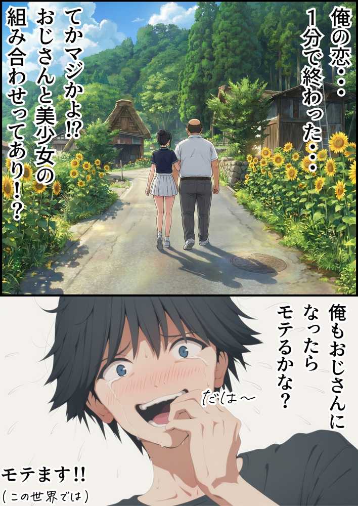 【義阜編】おじさん、私を旅に連れてって【竿役が種付けおじさんじゃないとヌケないんだが・・・】 (p8)