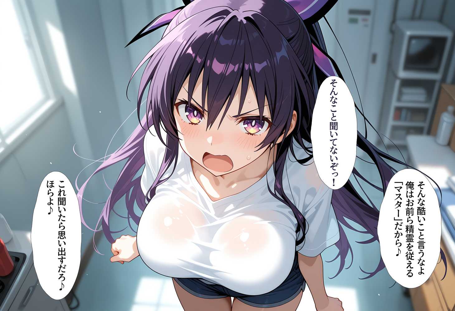 洗脳音声で精霊美女達を奪ってオナホハーレム【タバタコポン】 (p29)