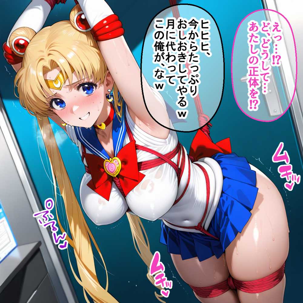 ペテン師 嵌められたセーラー戦士編【紳士の館】 (p13)