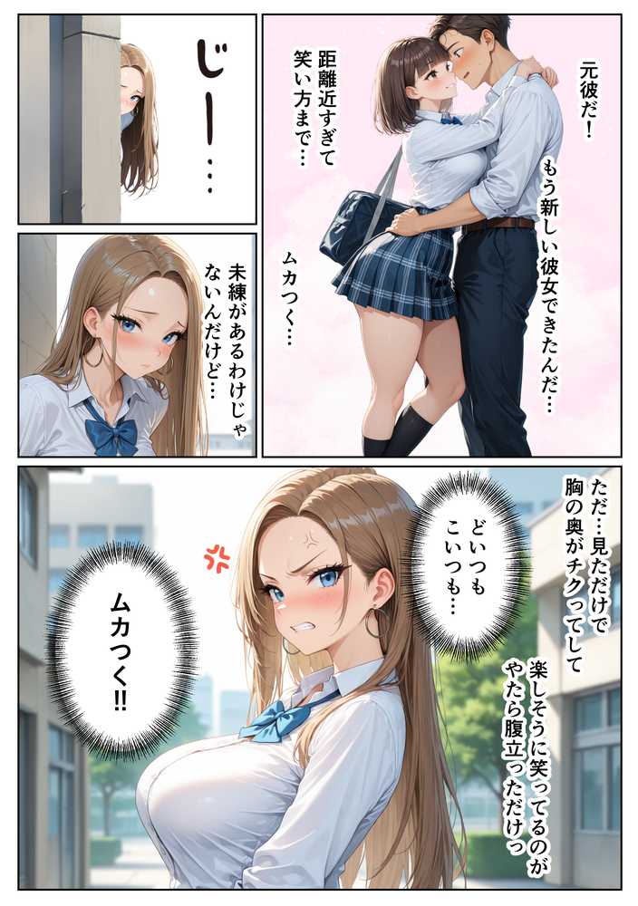 童貞をバカにするギャル 限界オタクの変態チンポにハマってガチイキした話【しこたま本舗】 (p3)