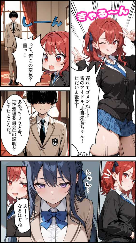 憧れの生徒会長は性処理肉便器 〜完全無欠の生徒会長、性処理委員に堕ちる〜