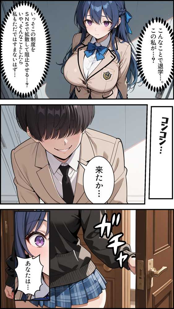 憧れの生徒会長は性処理肉便器 〜完全無欠の生徒会長、性処理委員に堕ちる〜