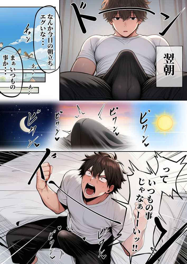 ―勃起ウイルスー カルテ1 〜理想の女とセックスするまで勃起が収まらないBウイルスに感染した童貞の診療録〜【ぱるぱるむんむん】 (p3)