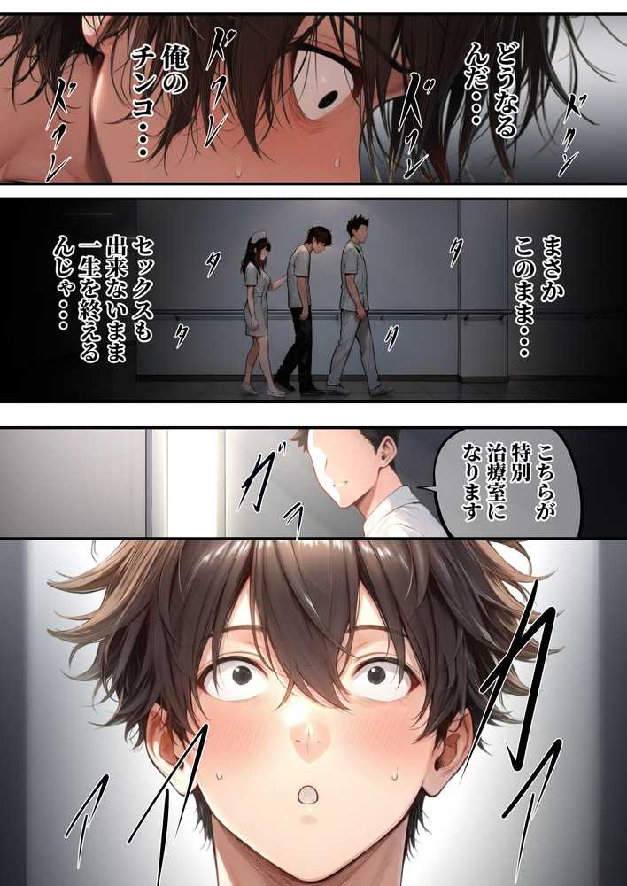 ―勃起ウイルスー カルテ1 〜理想の女とセックスするまで勃起が収まらないBウイルスに感染した童貞の診療録〜【ぱるぱるむんむん】 (p8)