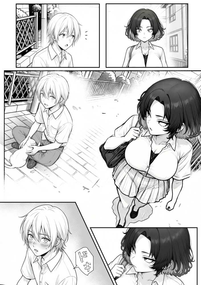 人気No.1コンカフェ店員がまさかの童貞チ〇ポに完全敗北、、、そのあとリベンジしに行ったけどワカらされた件【あいさつ】 (p9)