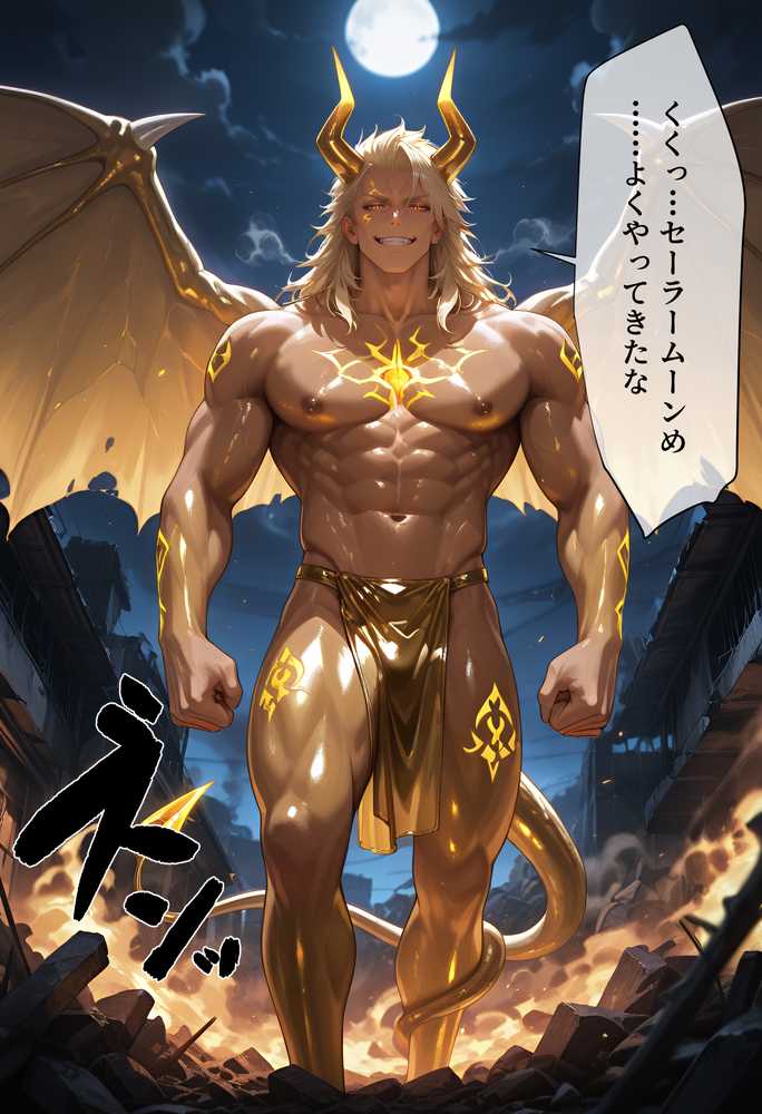 悪魔に敗北〜快楽堕ちさせられた月の戦士編〜【パラレルワールド】 (p1)