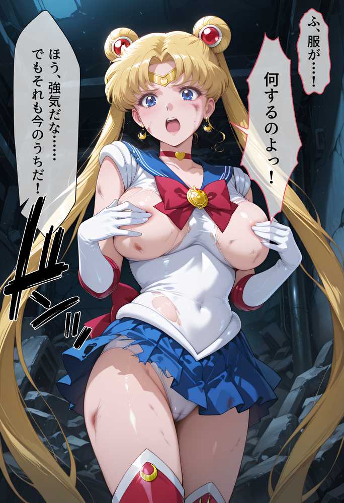 悪魔に敗北〜快楽堕ちさせられた月の戦士編〜【パラレルワールド】 (p12)