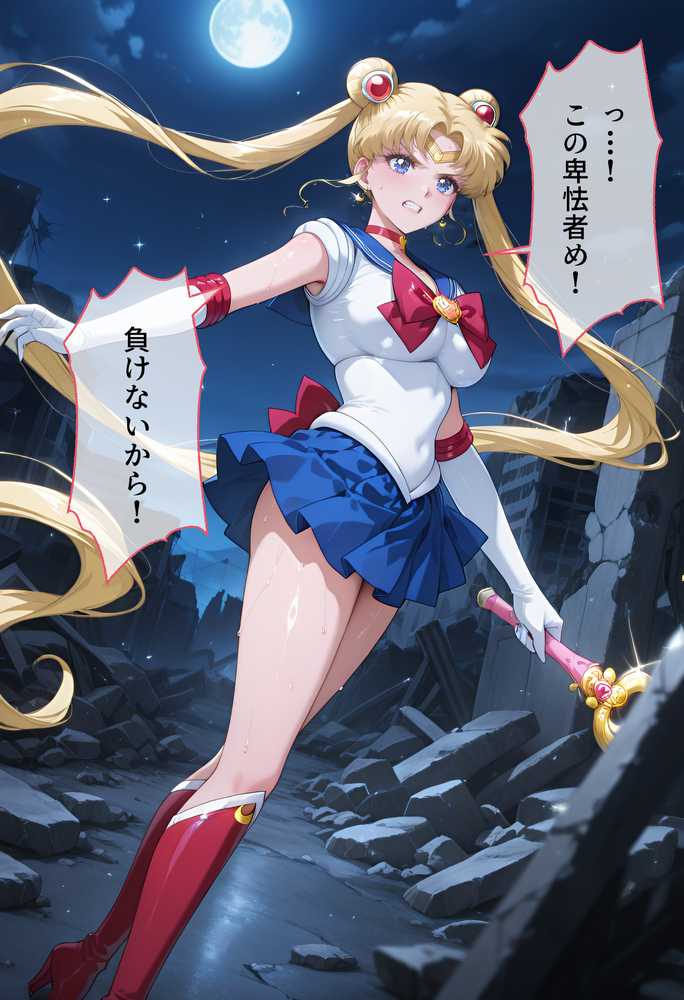 悪魔に敗北〜快楽堕ちさせられた月の戦士編〜【パラレルワールド】 (p4)