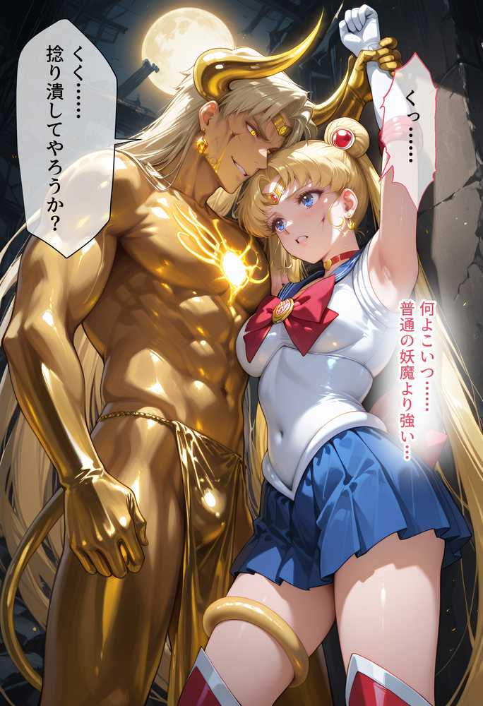 悪魔に敗北〜快楽堕ちさせられた月の戦士編〜【パラレルワールド】 (p8)