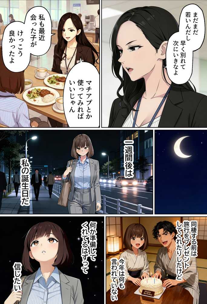 【実話】都合のいい女だったOL(23)がモラハラ彼氏から卒業して、マチアプで本命男を掴むまでwww【実話本舗】 (p15)