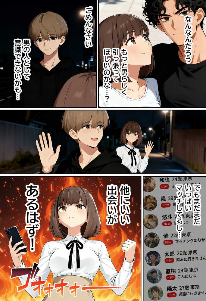 【実話】都合のいい女だったOL(23)がモラハラ彼氏から卒業して、マチアプで本命男を掴むまでwww【実話本舗】 (p42)