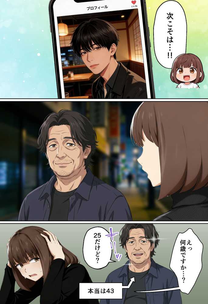 【実話】都合のいい女だったOL(23)がモラハラ彼氏から卒業して、マチアプで本命男を掴むまでwww【実話本舗】 (p44)