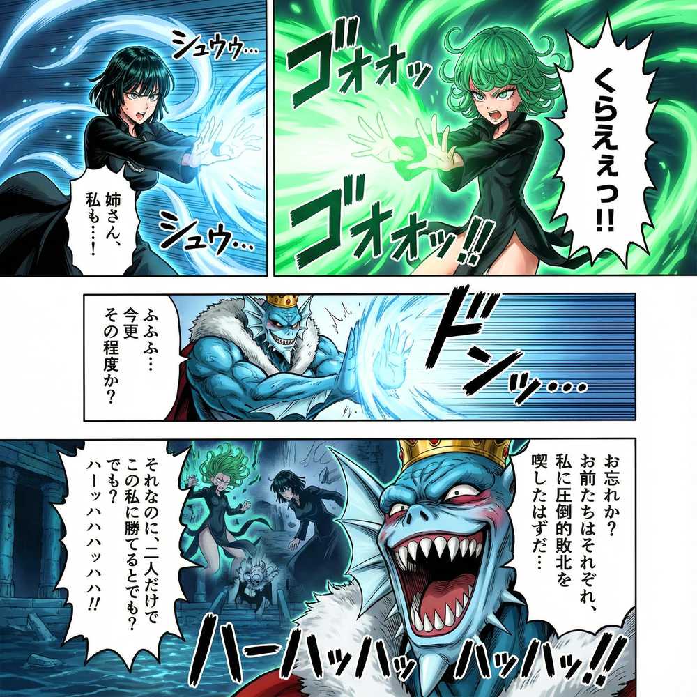デカマラ気質な深海王と美人姉妹 3P+αの孕ませ調教【はらませてよ】 (p16)