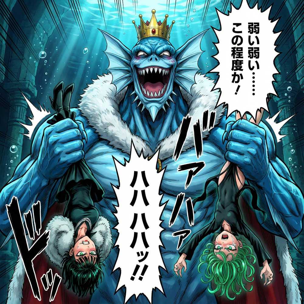 デカマラ気質な深海王と美人姉妹 3P+αの孕ませ調教【はらませてよ】 (p17)