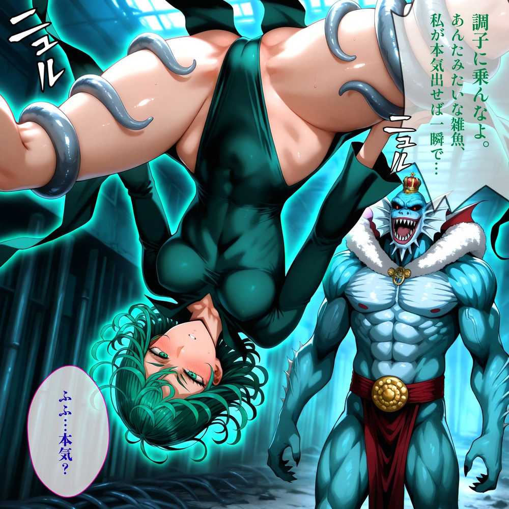 デカマラ気質な深海王と美人姉妹 3P+αの孕ませ調教【はらませてよ】 (p2)