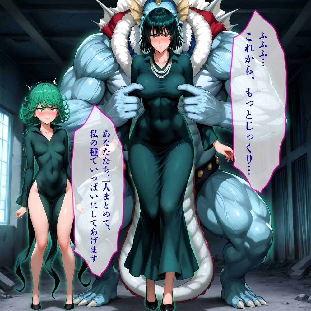 デカマラ気質な深海王と美人姉妹 3P+αの孕ませ調教【はらませてよ】 (p7)