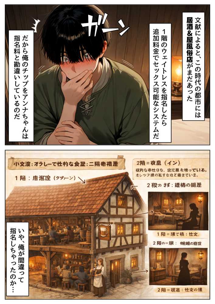 中世ヨーロッパに俺が転移したら、エロすぎた史実の話 その1【【ハマダ商店】】 (p25)