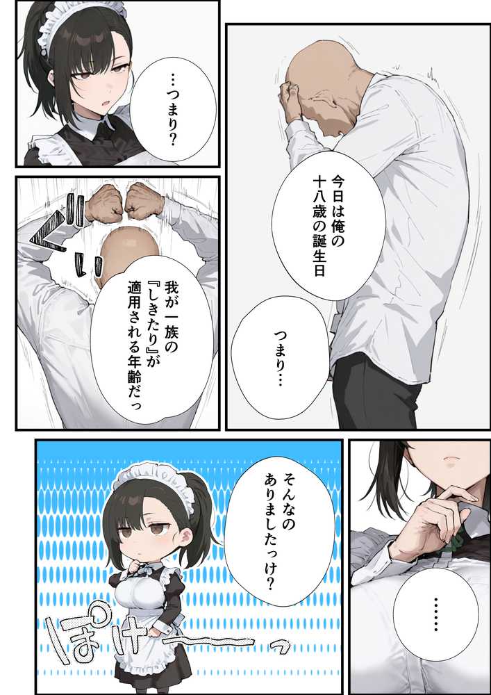 無表情な毒舌メイドに搾られるっ!【握りとうふ】 (p3)