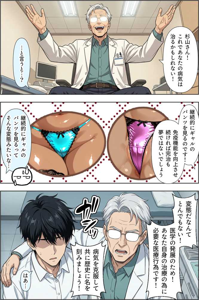 ギャルのパンツは万病に効くらしい【ベビーリーフ工房】 (p16)