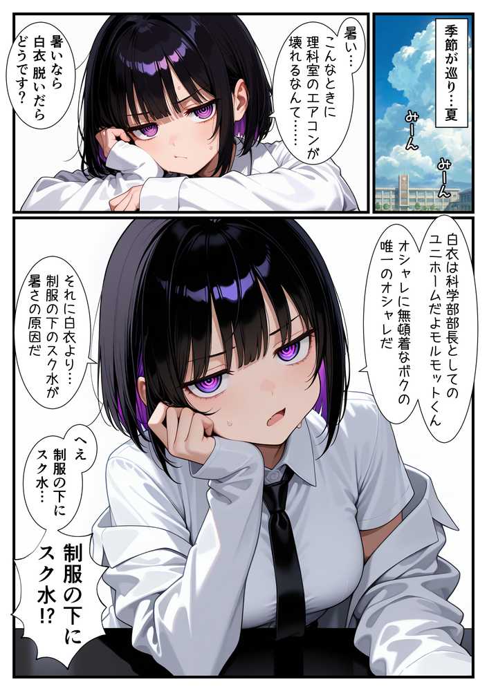 俺をモルモットくんと呼ぶクールな先輩  実はドMで種付け懇願を連呼してきた