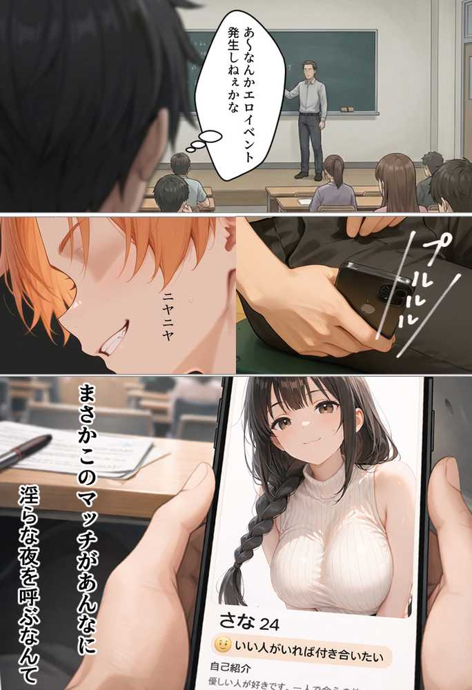 マチアプで出会ったご無沙汰清楚OLと雑魚マンギャルをWお持ち帰り!宅飲み泥●王様ゲームで理性崩壊しちゃった話【渋谷パン子】 (p1)