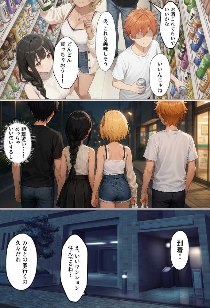 マチアプで出会ったご無沙汰清楚OLと雑魚マンギャルをWお持ち帰り!宅飲み泥●王様ゲームで理性崩壊しちゃった話【渋谷パン子】 (p25)