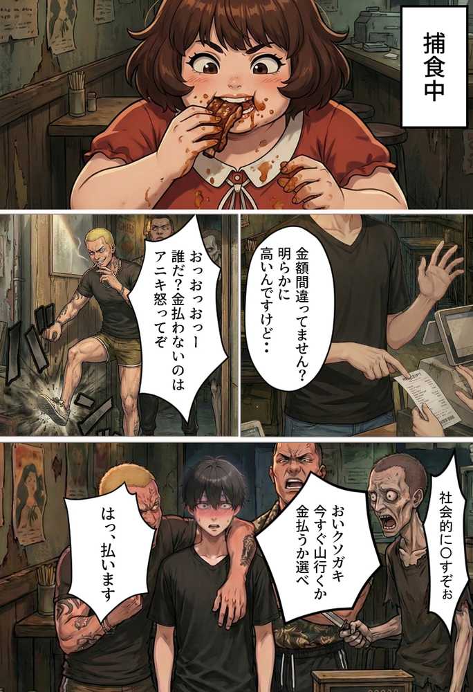 マチアプで出会ったご無沙汰清楚OLと雑魚マンギャルをWお持ち帰り!宅飲み泥●王様ゲームで理性崩壊しちゃった話【渋谷パン子】 (p50)