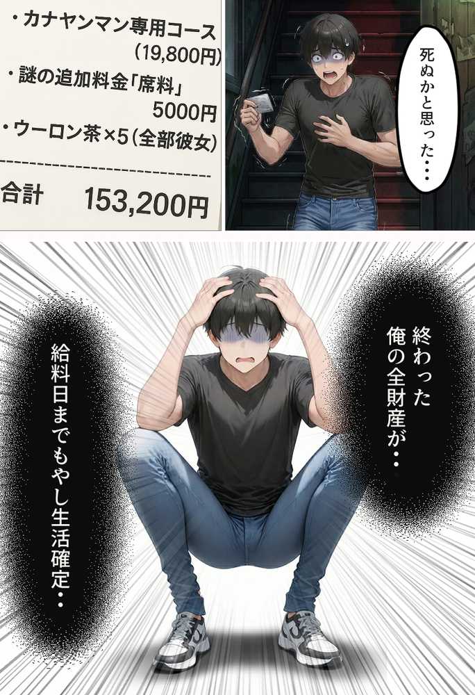 マチアプで出会ったご無沙汰清楚OLと雑魚マンギャルをWお持ち帰り!宅飲み泥●王様ゲームで理性崩壊しちゃった話【渋谷パン子】 (p51)