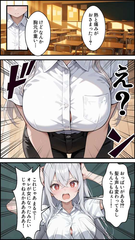 幼馴染をTSさせたので彼女共々堕とす話【かにたま堂】 (p10)