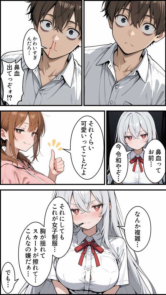 幼馴染をTSさせたので彼女共々堕とす話【かにたま堂】 (p24)