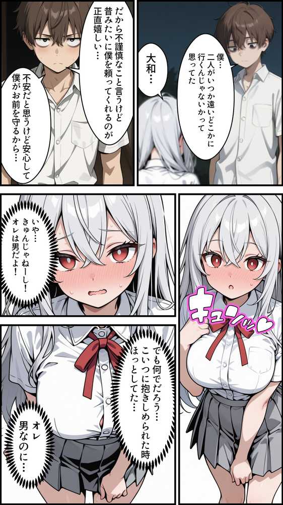 幼馴染をTSさせたので彼女共々堕とす話【かにたま堂】 (p28)