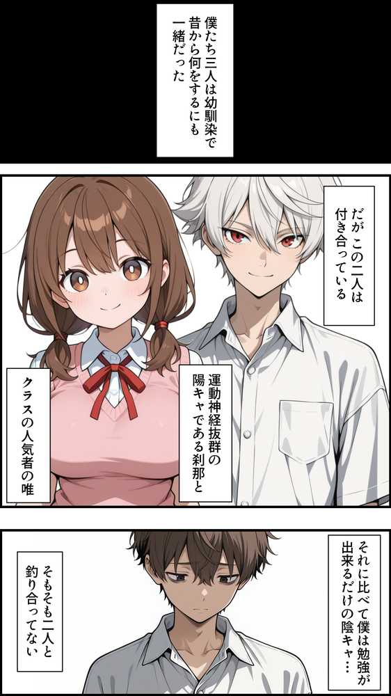 幼馴染をTSさせたので彼女共々堕とす話【かにたま堂】 (p4)