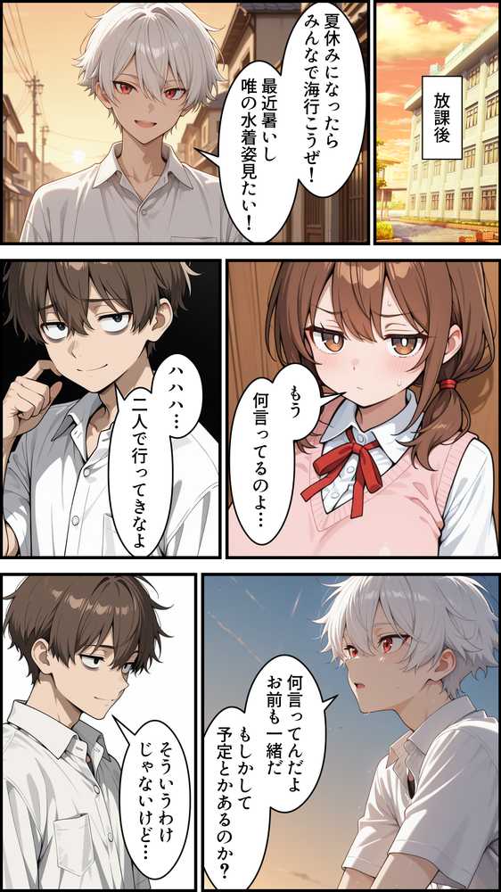 幼馴染をTSさせたので彼女共々堕とす話【かにたま堂】 (p6)