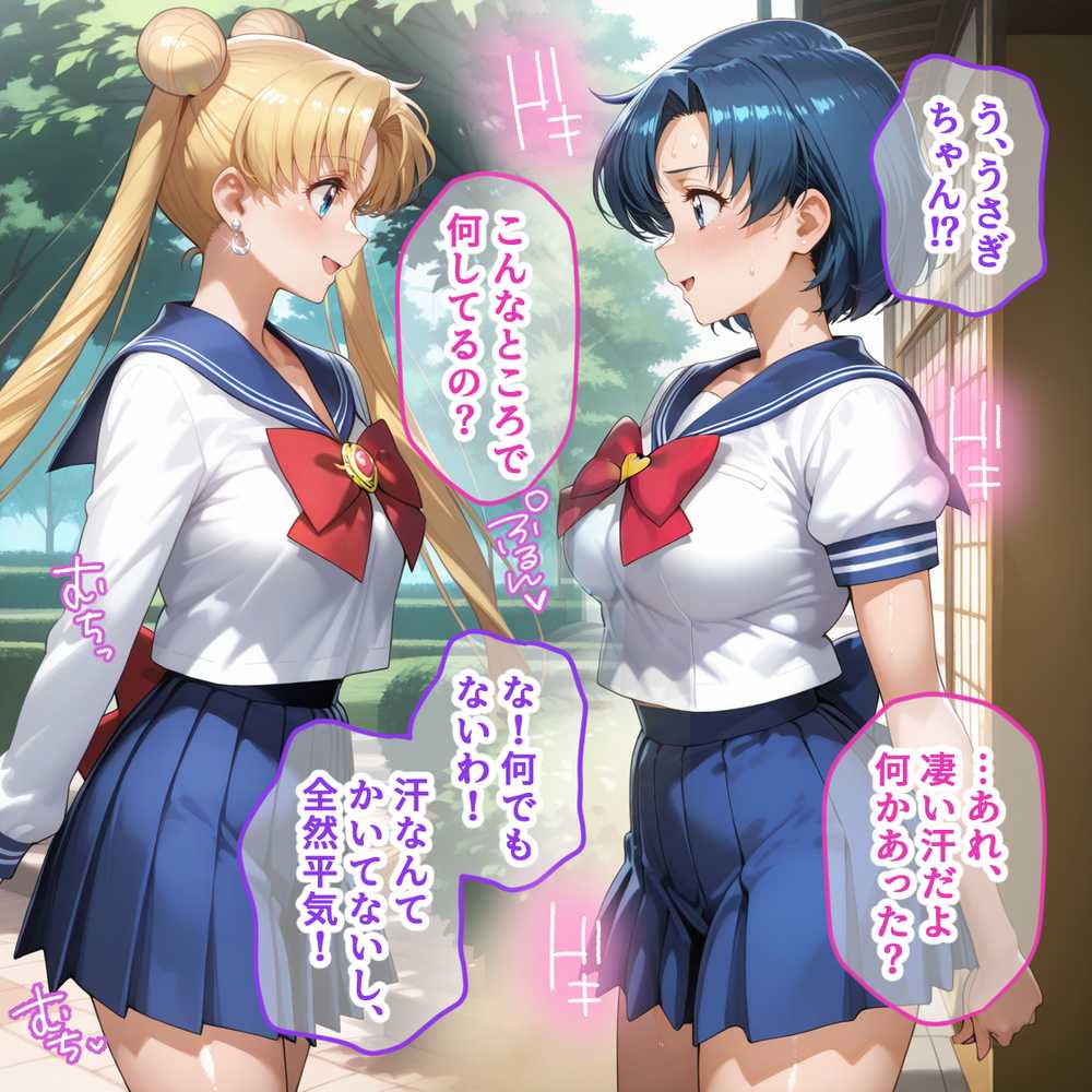 蓮の花が咲くまで 前編 セーラームーン 水野亜美＆月野うさぎ編