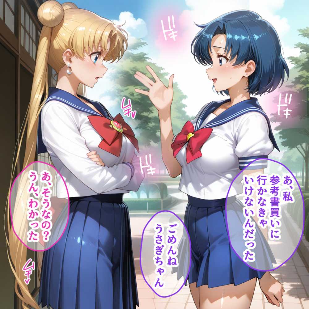 蓮の花が咲くまで 前編 セーラームーン 水野亜美＆月野うさぎ編