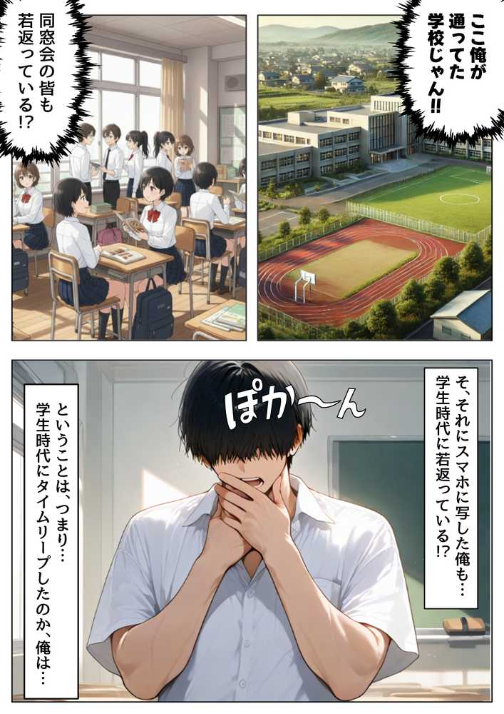 片思いの幼馴染は俺が何度タイムリープしても、非処女になる件【【ハマダ商店】】 (p34)