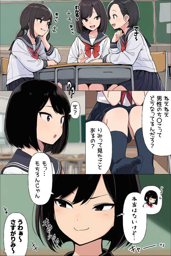 【漫画】初体験は大嫌いなあいつの彼氏だった【日替わりさん】 (p1)