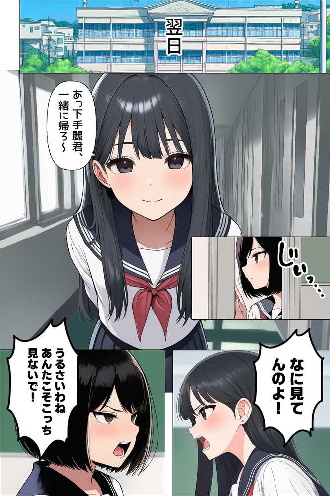 【漫画】初体験は大嫌いなあいつの彼氏だった【日替わりさん】 (p9)