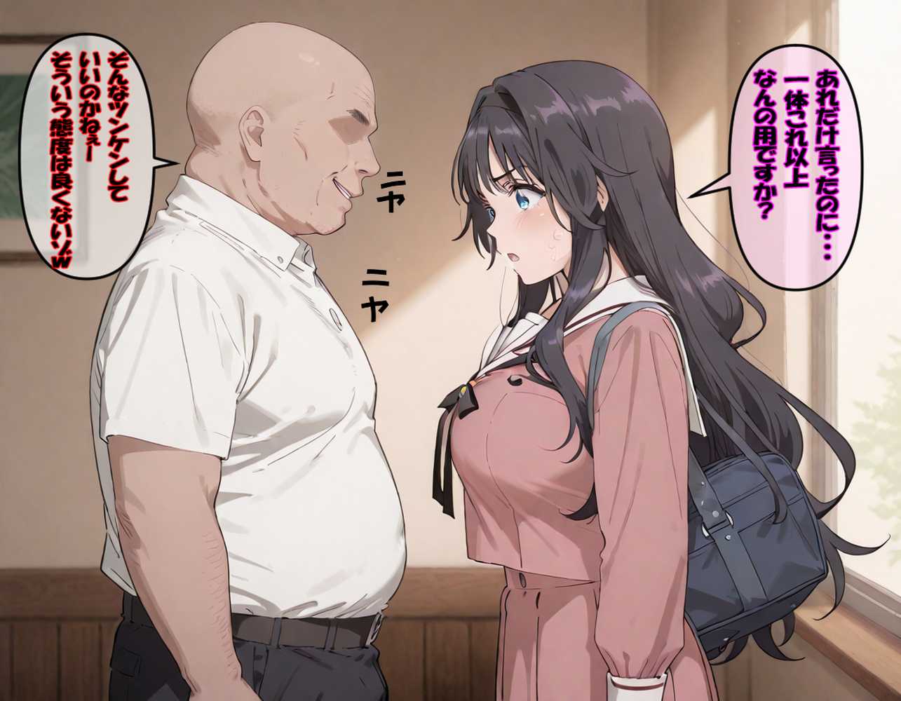 【最終完全和姦宣言01】和〇薫子 脅迫媚薬寝取られ〜ハゲデブ教師の絶倫デカチンポに媚薬お香でトロトロ発情!理性溶けてアヘイキ68回で射精16発で朝まで完堕ちNTR〜【263N】 (p33)