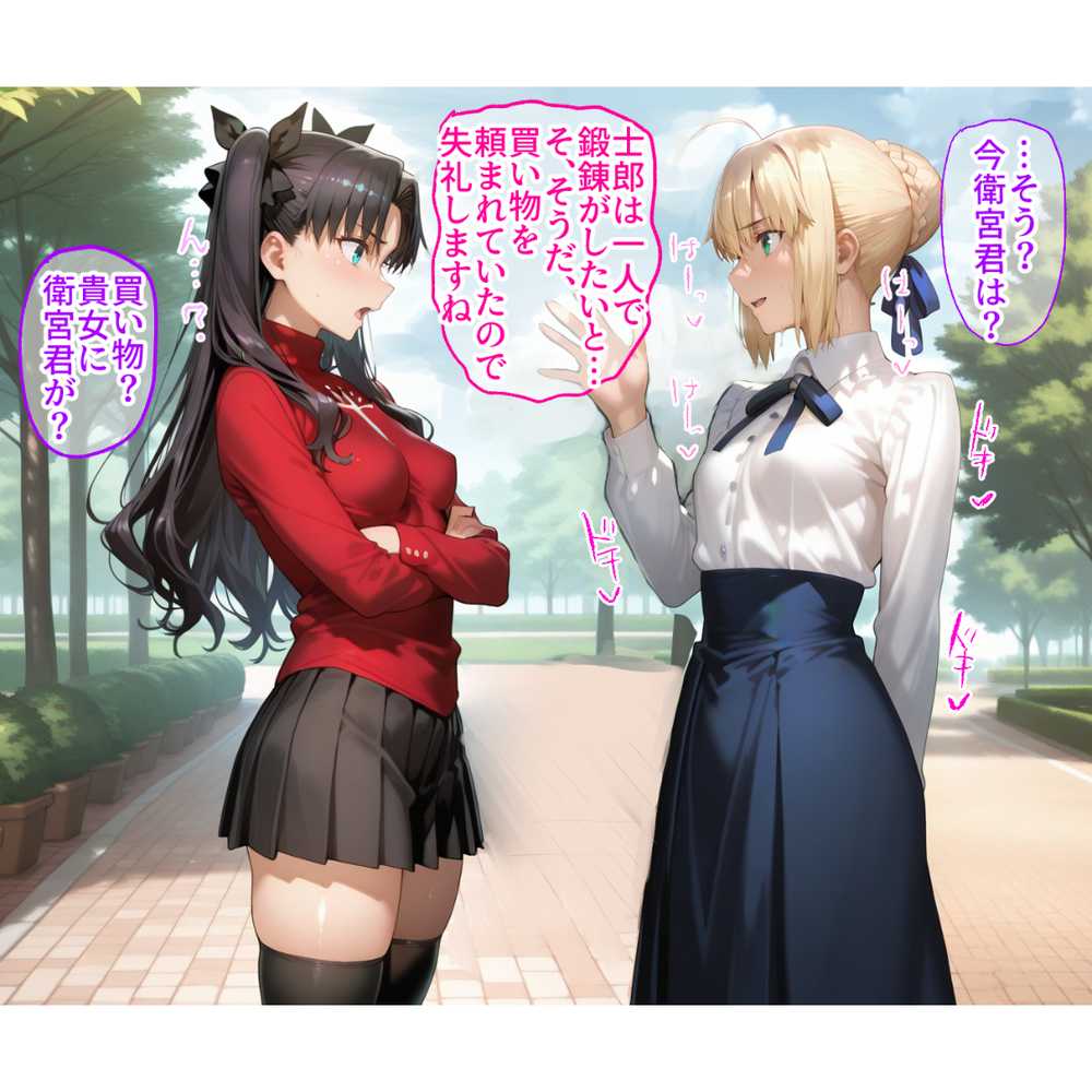 蓮の花が咲くまで 前編 Fate セイバー&遠坂凛編【ロータスアーク】 (p22)