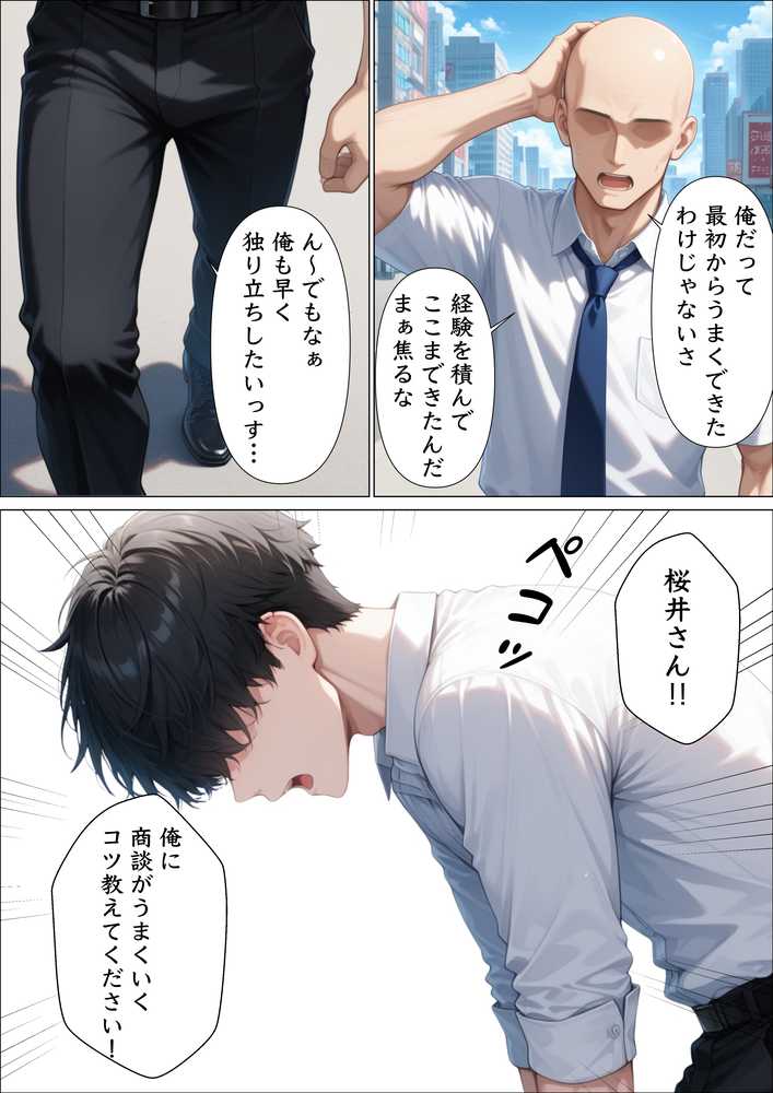 上司の家に遊びに行ったら爆乳妻と朝まで本気中出しセックスで俺のセフレになった話【アトリエぷにぷに】 (p3)