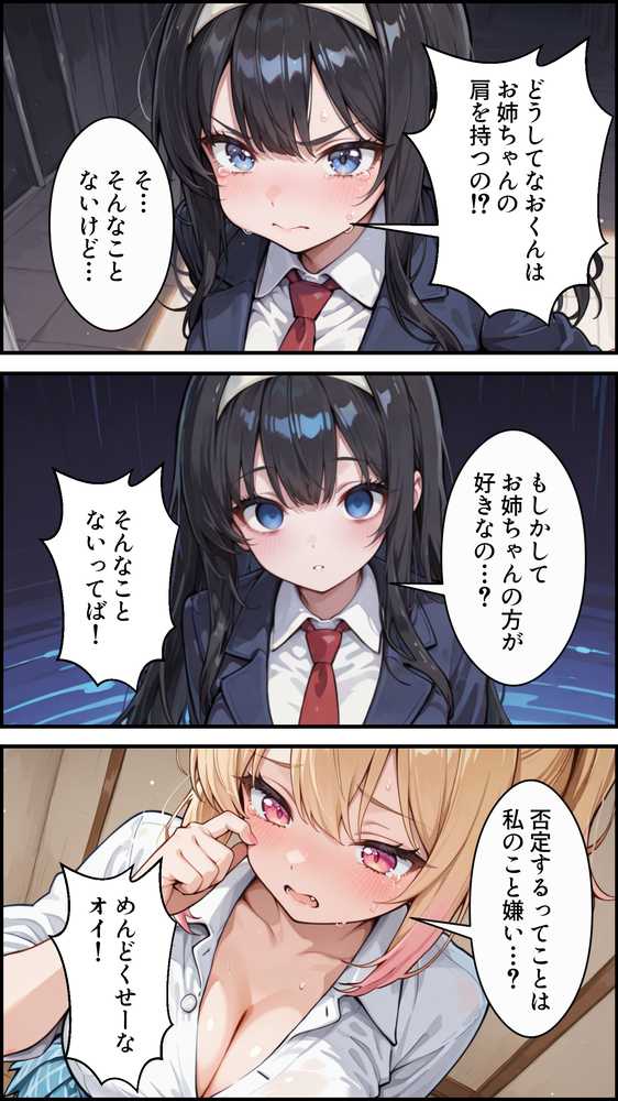 俺の彼女と彼女の姉が全力で搾り取ろうとする話【かにたま堂】 (p17)