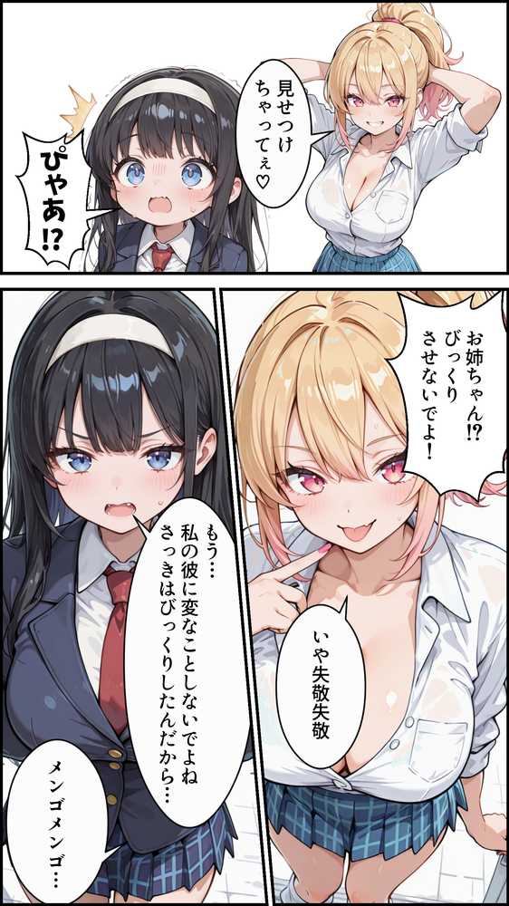 俺の彼女と彼女の姉が全力で搾り取ろうとする話【かにたま堂】 (p19)