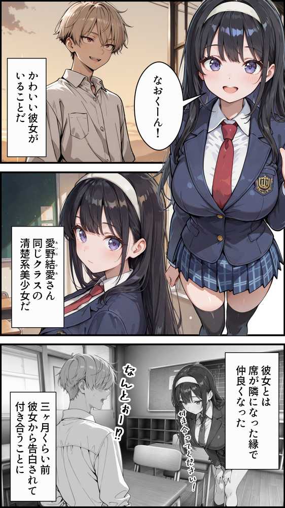 俺の彼女と彼女の姉が全力で搾り取ろうとする話【かにたま堂】 (p3)